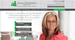 Desktop Screenshot of dentalperformanceinstitute.com